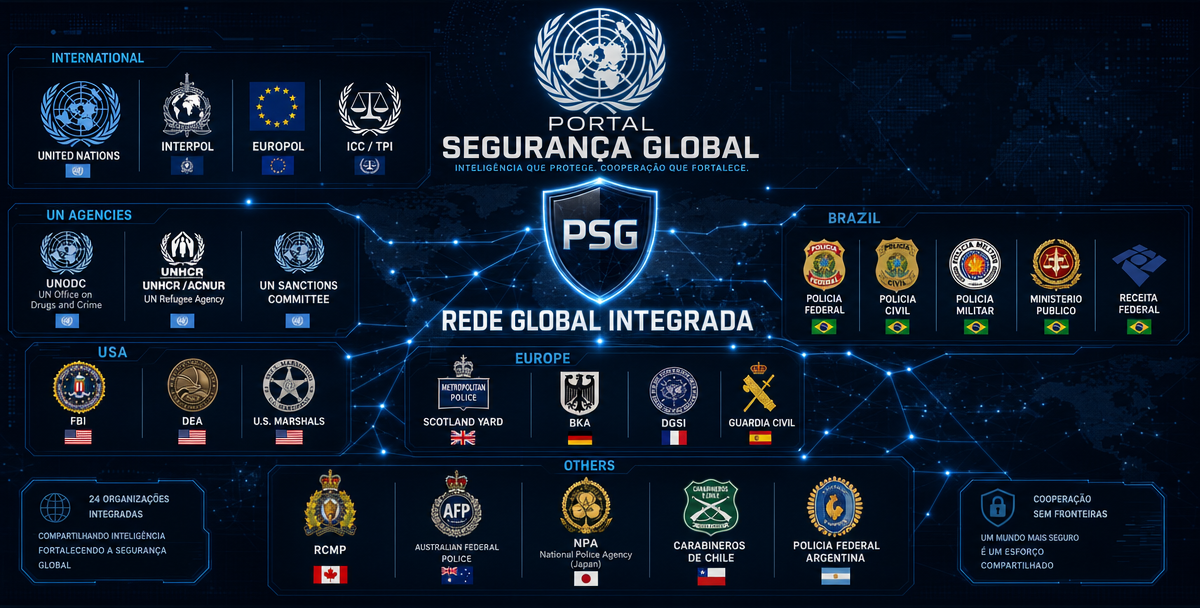 Portal Seguranca Global - Rede Integrada de Orgaos de Seguranca